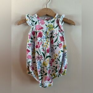 Floral Baby Romper